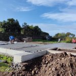 Preparação e betonagem das fundações LSF6